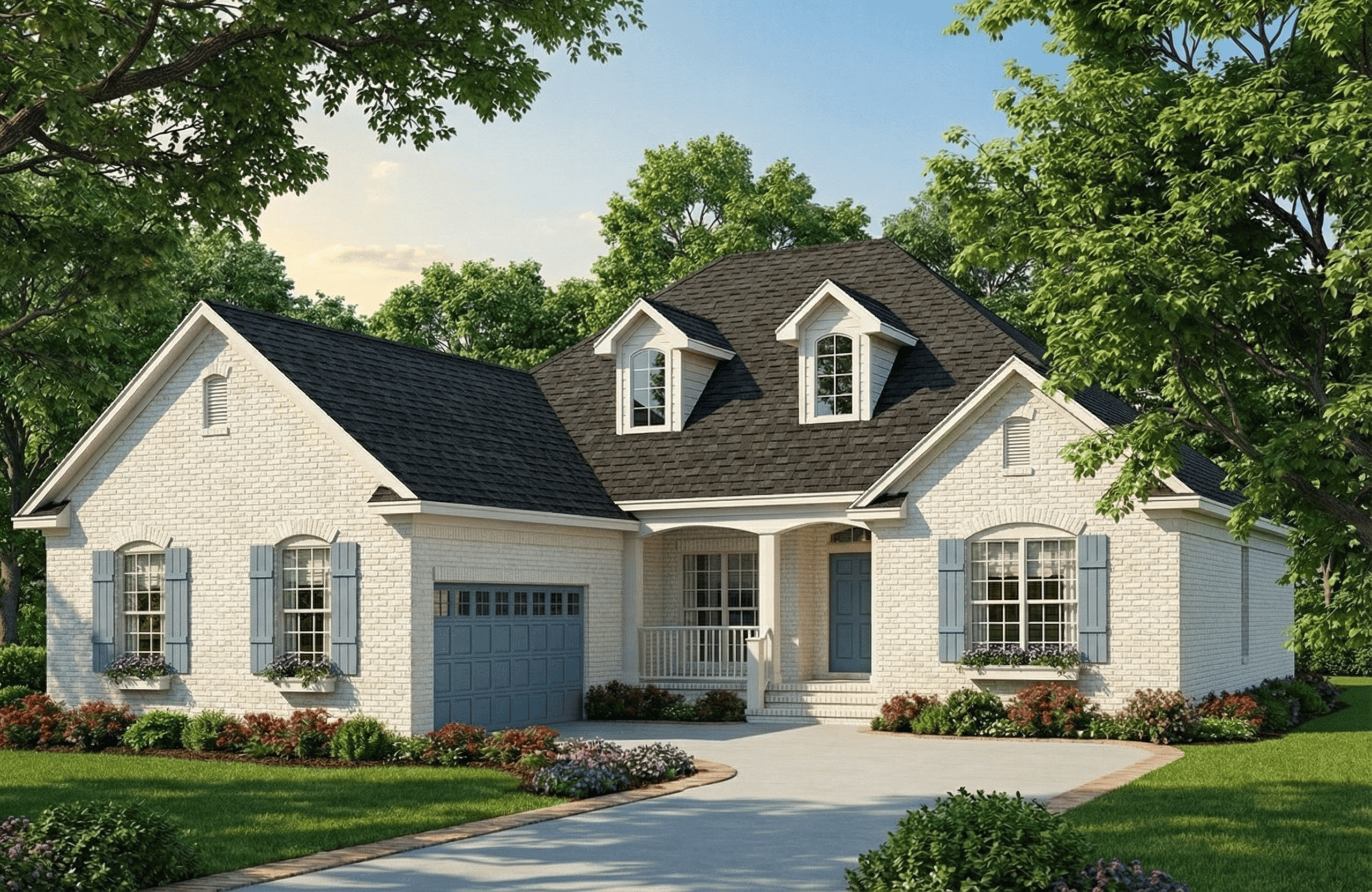 Front View of this 4-Bedroom,1930 Sq Ft Plan -153-1561