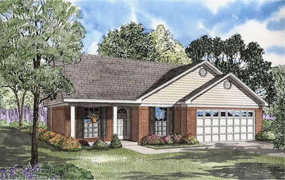 Main image for house plan # 7865