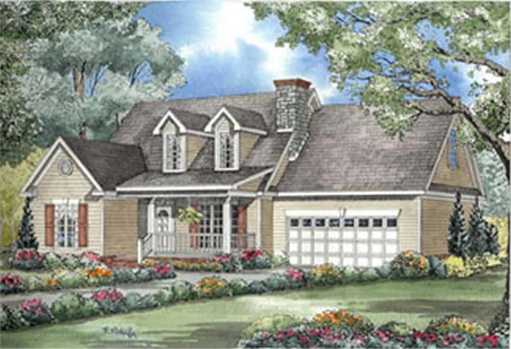 Main image for house plan # 3987
