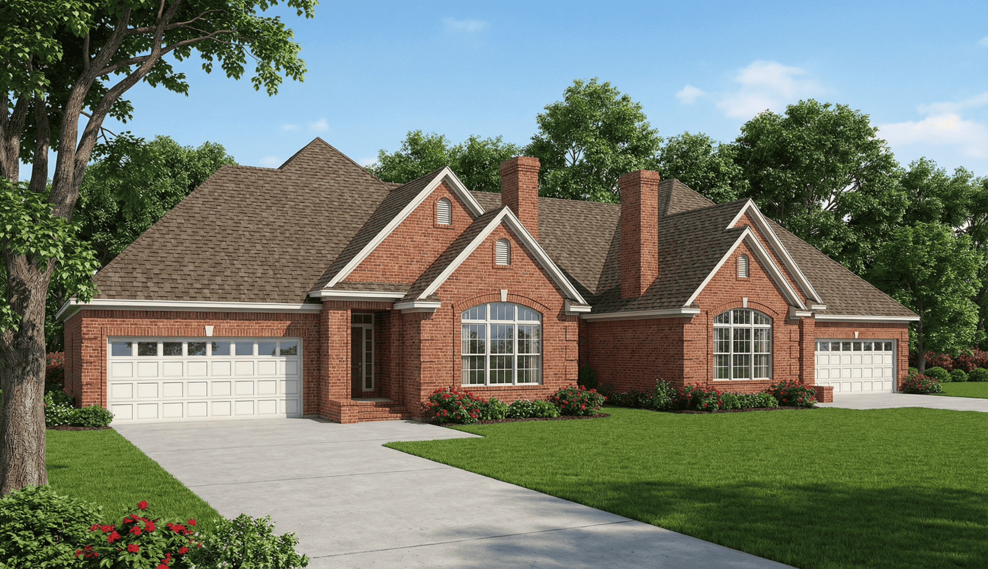 Home Exterior Photograph of this 3-Bedroom,1654 Sq Ft Plan -153-1596