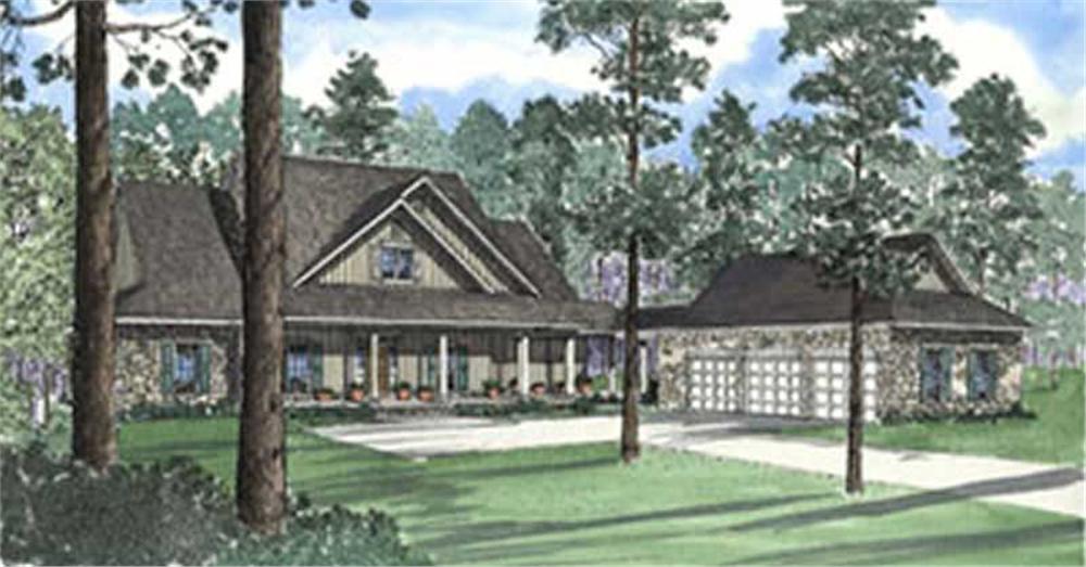 Main image for house plan # 3981