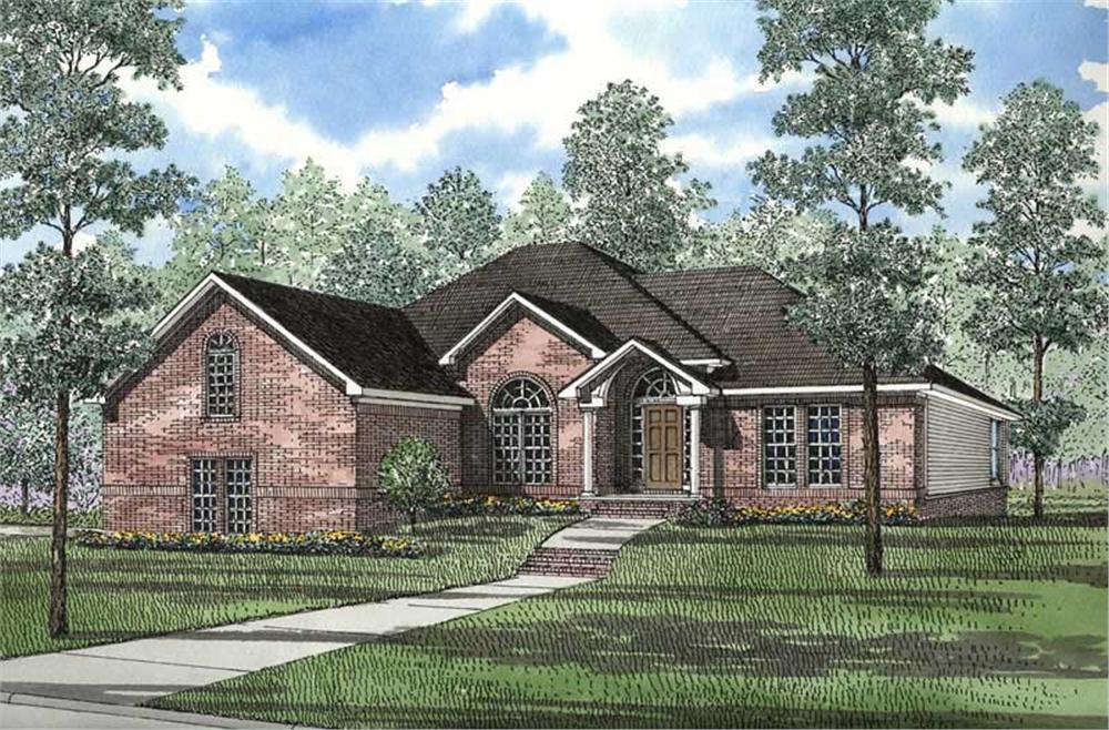 Main image for house plan # 3566