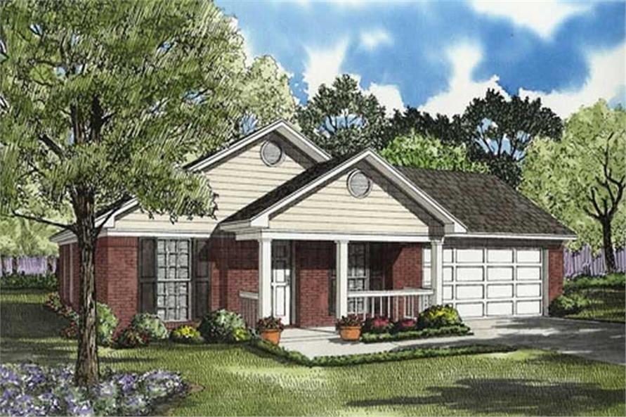 Main image for house plan # 7793