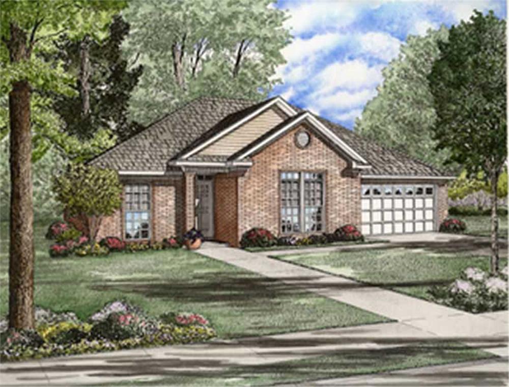 Main image for house plan # 8229