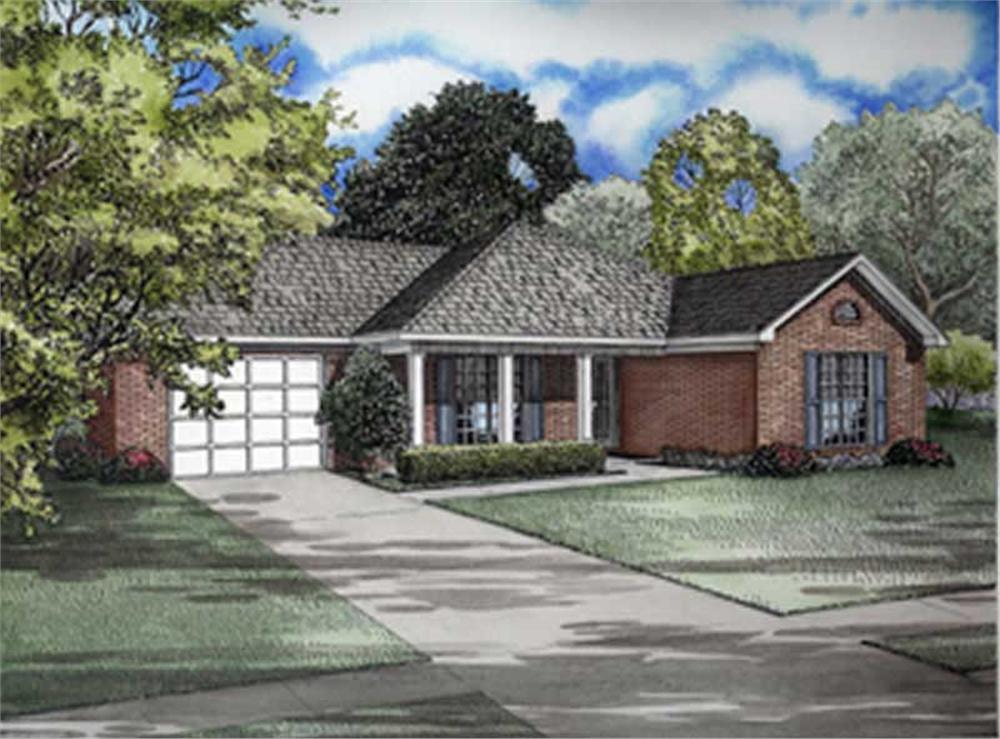 Main image for house plan # 8231