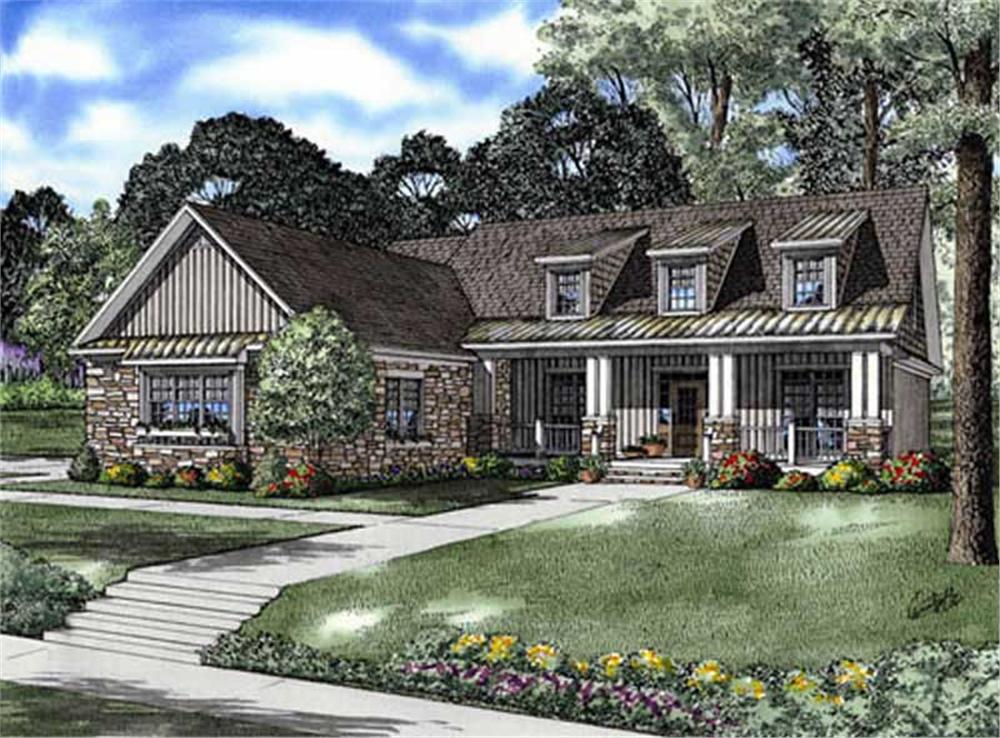 Main image for house plan # 9219