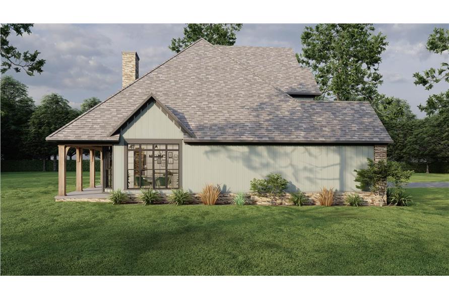 Left Side View of this 3-Bedroom,2363 Sq Ft Plan -153-1706