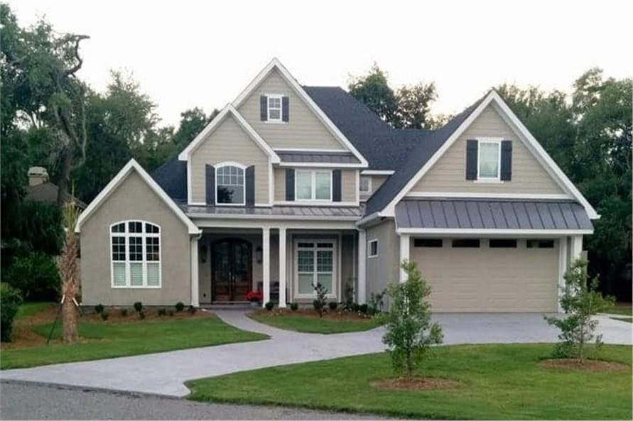 Front View of this 3-Bedroom,2363 Sq Ft Plan -153-1706