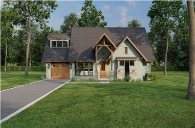 3-Bedroom, 1212 Sq Ft Vacation Homes Home Plan - 153-1718 - Main Exterior