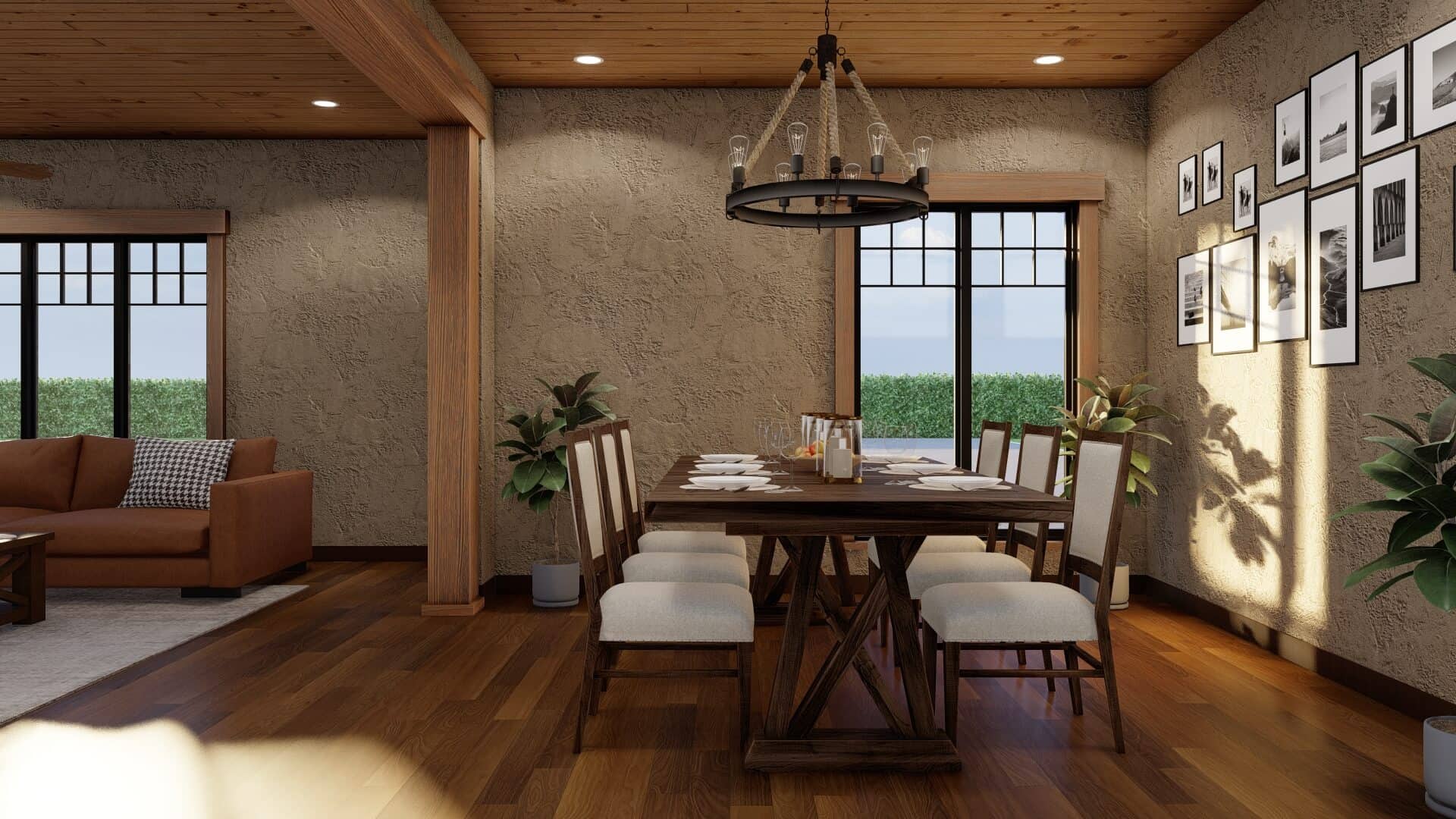 Dining Room of this 3-Bedroom,1952 Sq Ft Plan -153-1720