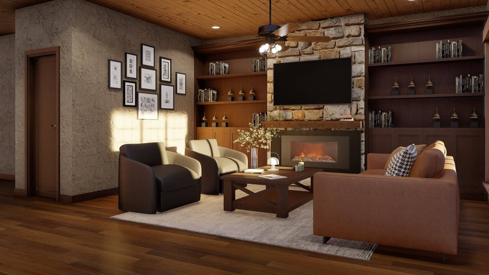 Great Room of this 3-Bedroom,1952 Sq Ft Plan -153-1720