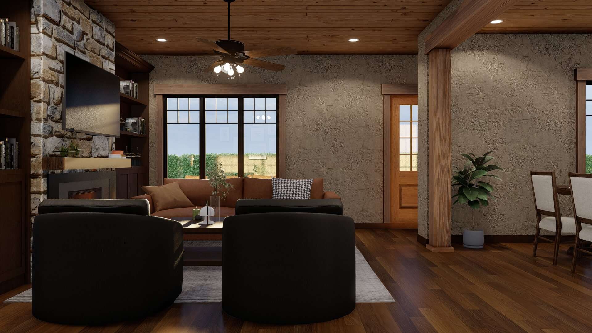 Great Room of this 3-Bedroom,1952 Sq Ft Plan -153-1720