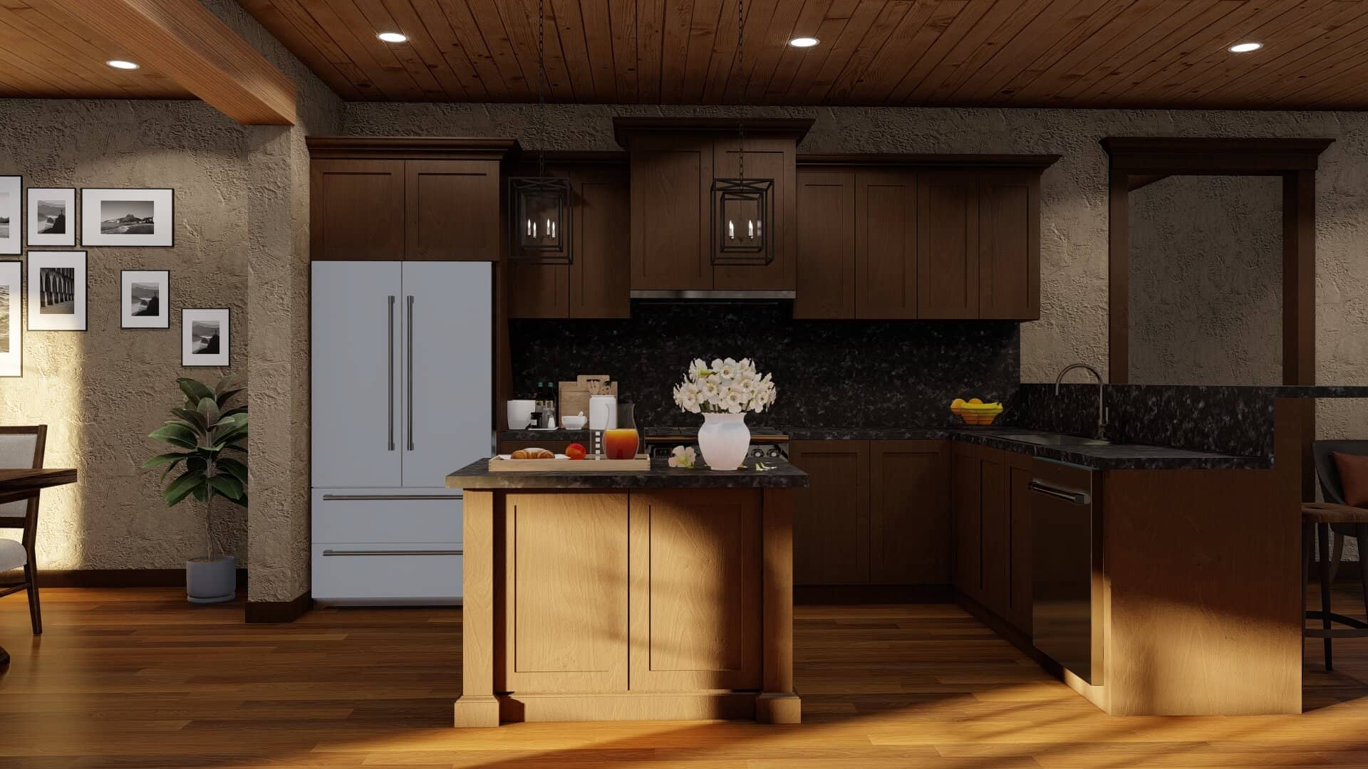 Kitchen of this 3-Bedroom,1952 Sq Ft Plan -153-1720