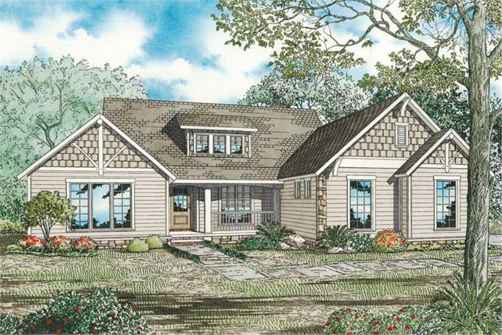 Main image for house plan # 19838