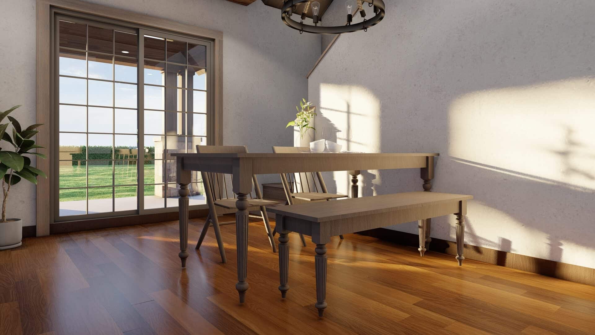 Dining Room of this 3-Bedroom,1654 Sq Ft Plan -153-1723