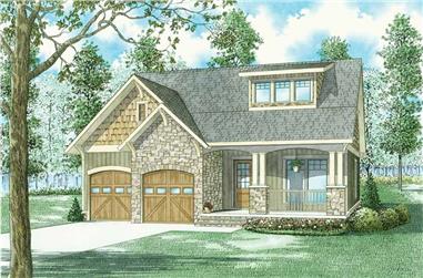 3-Bedroom, 1654 Sq Ft Vacation Homes Home Plan - 153-1723 - Main Exterior