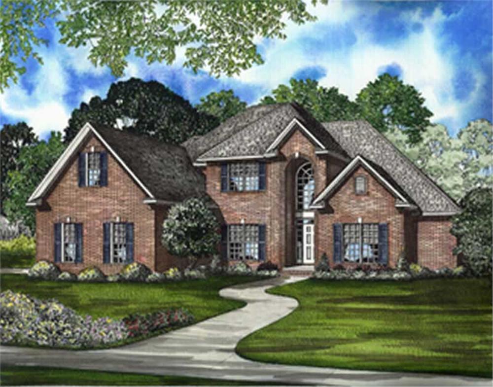 Main image for house plan # 8228