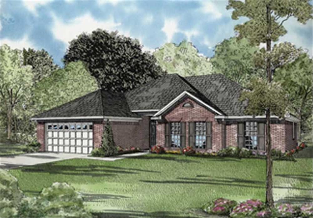 Main image for house plan # 8236