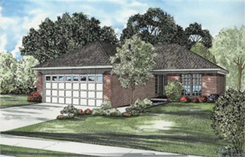 Main image for house plan # 7878