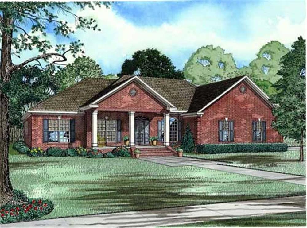 Main image for house plan # 11493