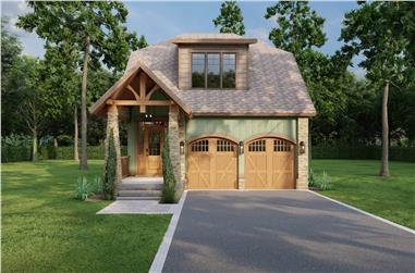3-Bedroom, 1890 Sq Ft Country Home Plan - 153-1898 - Main Exterior