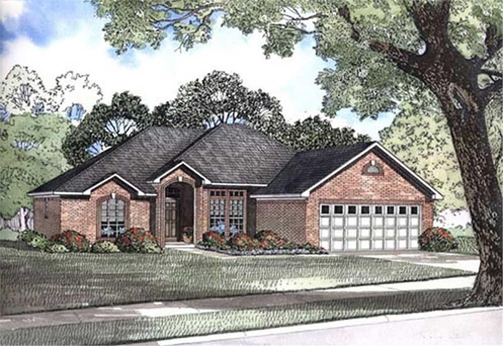 Main image for house plan # 17628