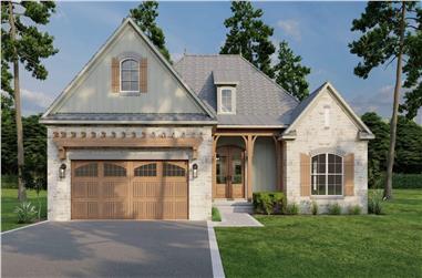 3-Bedroom, 1711 Sq Ft Country Home - Plan #153-1943 - Main Exterior
