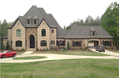 3-Bedroom, 4380 Sq Ft Luxury Home Plan - 153-1944 - Main Exterior