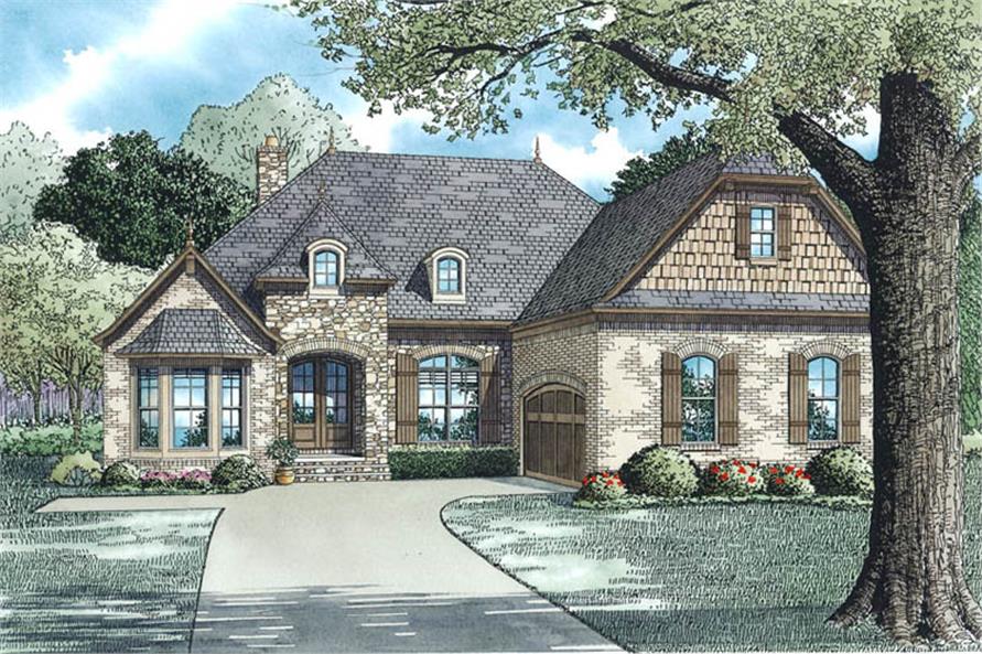  House  Plan  153 1946 3 Bdrm 2 147 Sq Ft European  Country  