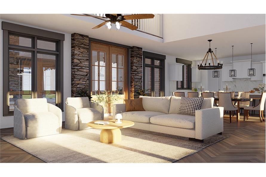 Great Room of this 5-Bedroom,2555 Sq Ft Plan -153-1951