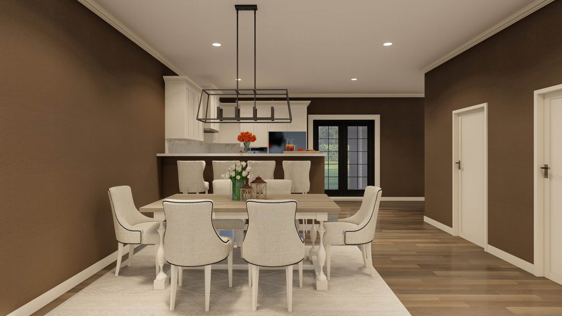 Dining Room of this 2-Bedroom,1510 Sq Ft Plan -153-1997