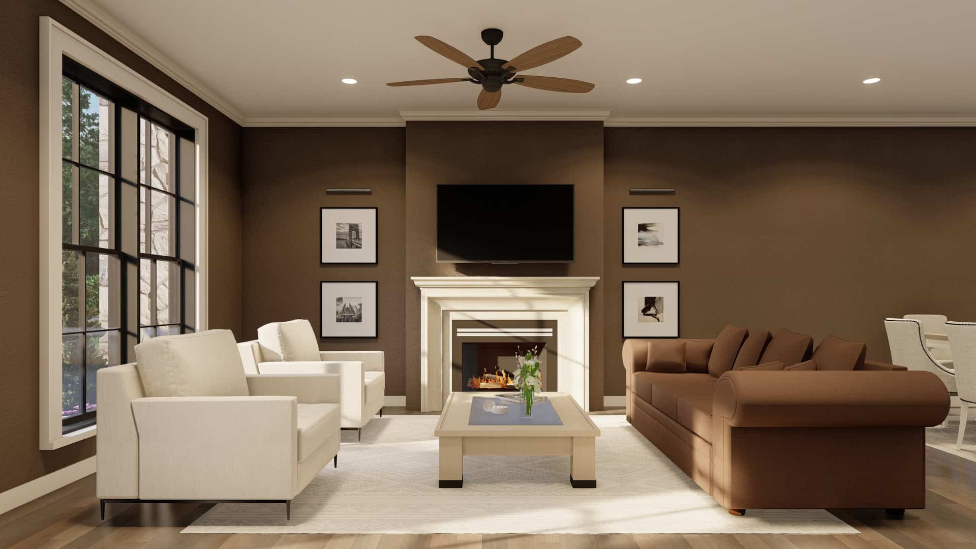 Great Room of this 2-Bedroom,1510 Sq Ft Plan -153-1997