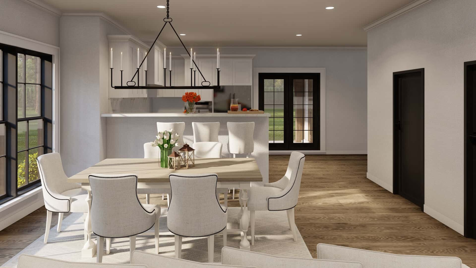 Dining Room of this 2-Bedroom,1602 Sq Ft Plan -153-1999