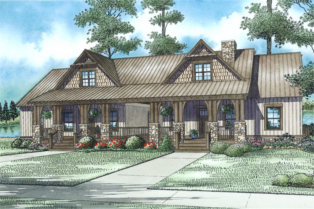 Multi-Unit House Plan (#153-2016) at The Plan Collection.