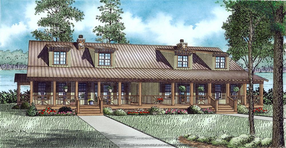 Duplex House (Plan #153-2017) at The Plan Collection.