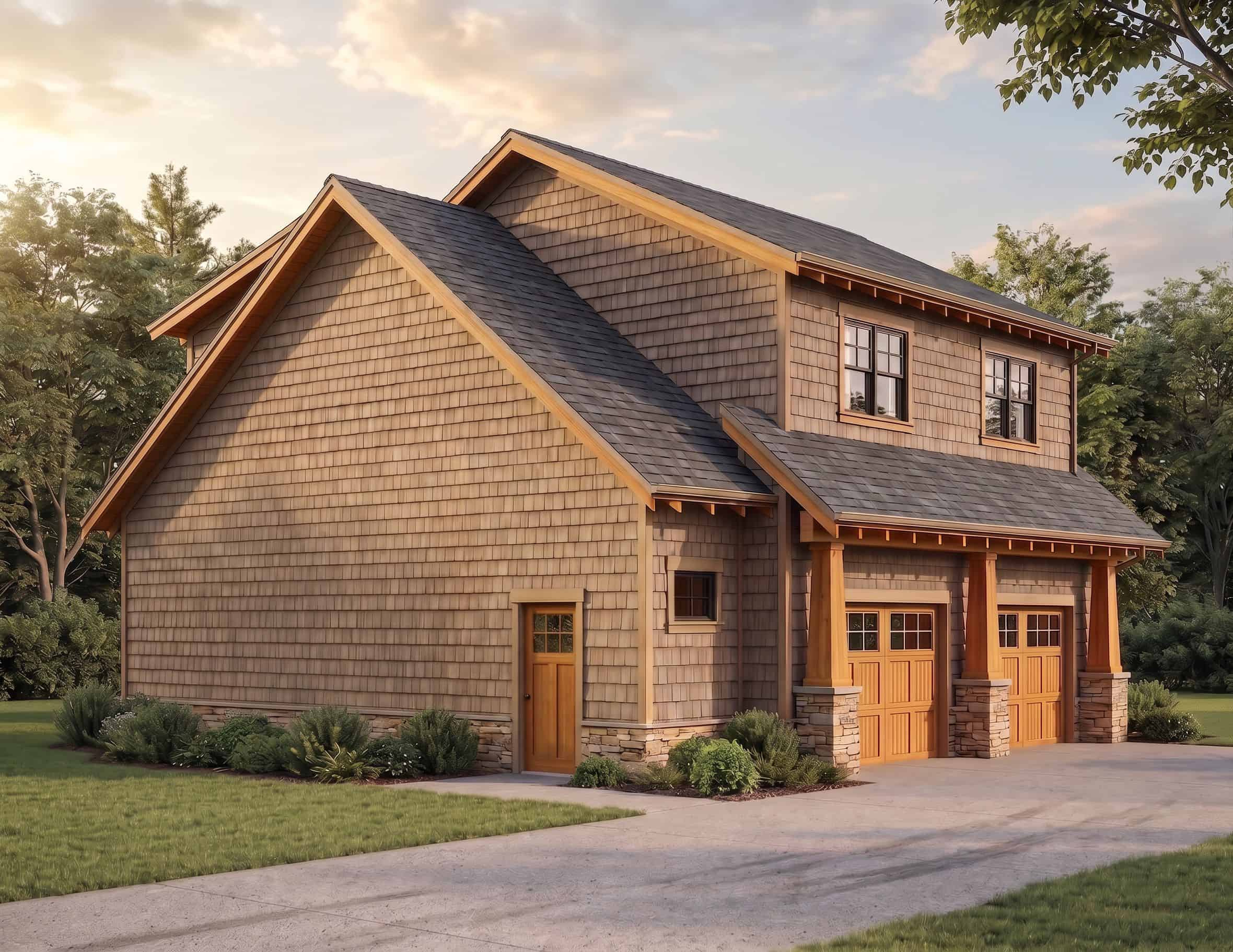 Left Side View of this 1-Bedroom,509 Sq Ft Plan -153-2029