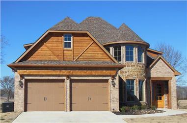 3-Bedroom, 2744 Sq Ft European Home - Plan #153-2048 - Main Exterior