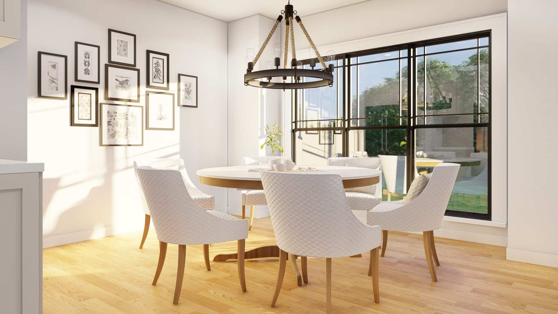 Dining Room of this 5-Bedroom,4347 Sq Ft Plan -153-2066