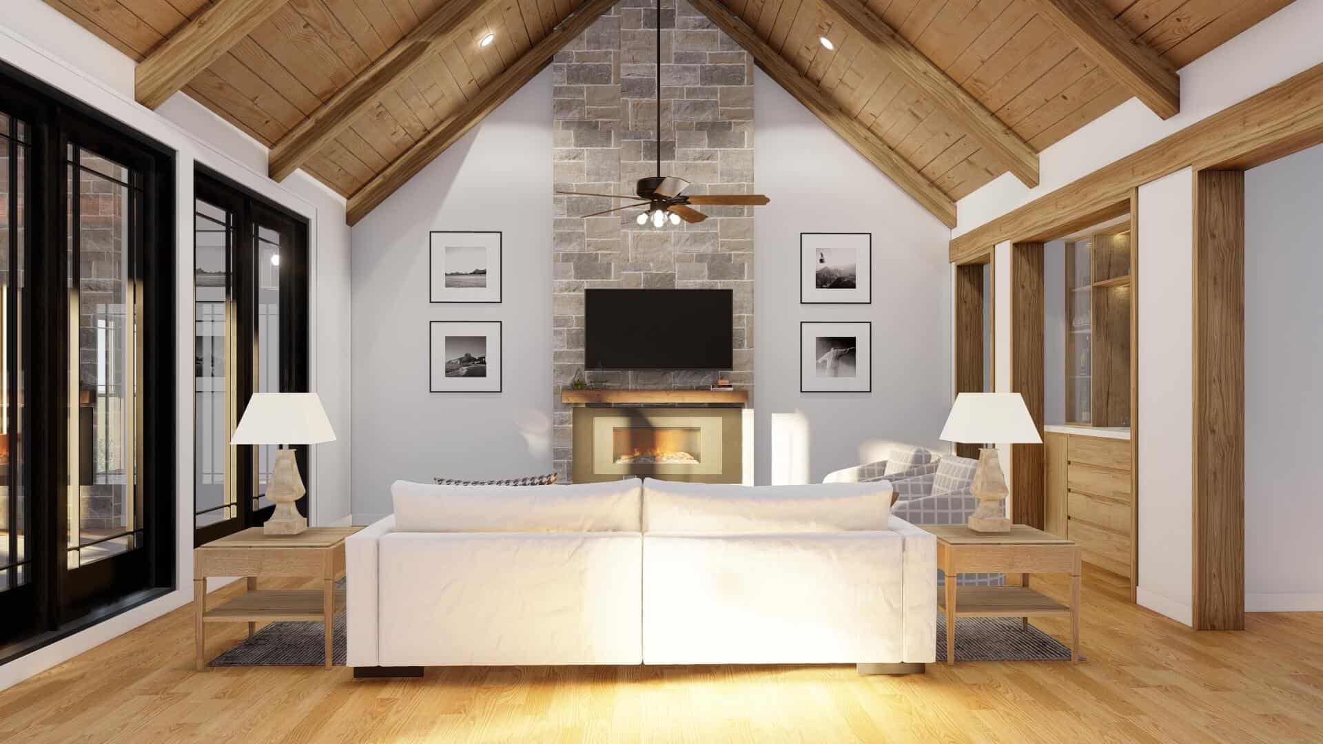 Great Room of this 5-Bedroom,4347 Sq Ft Plan -153-2066