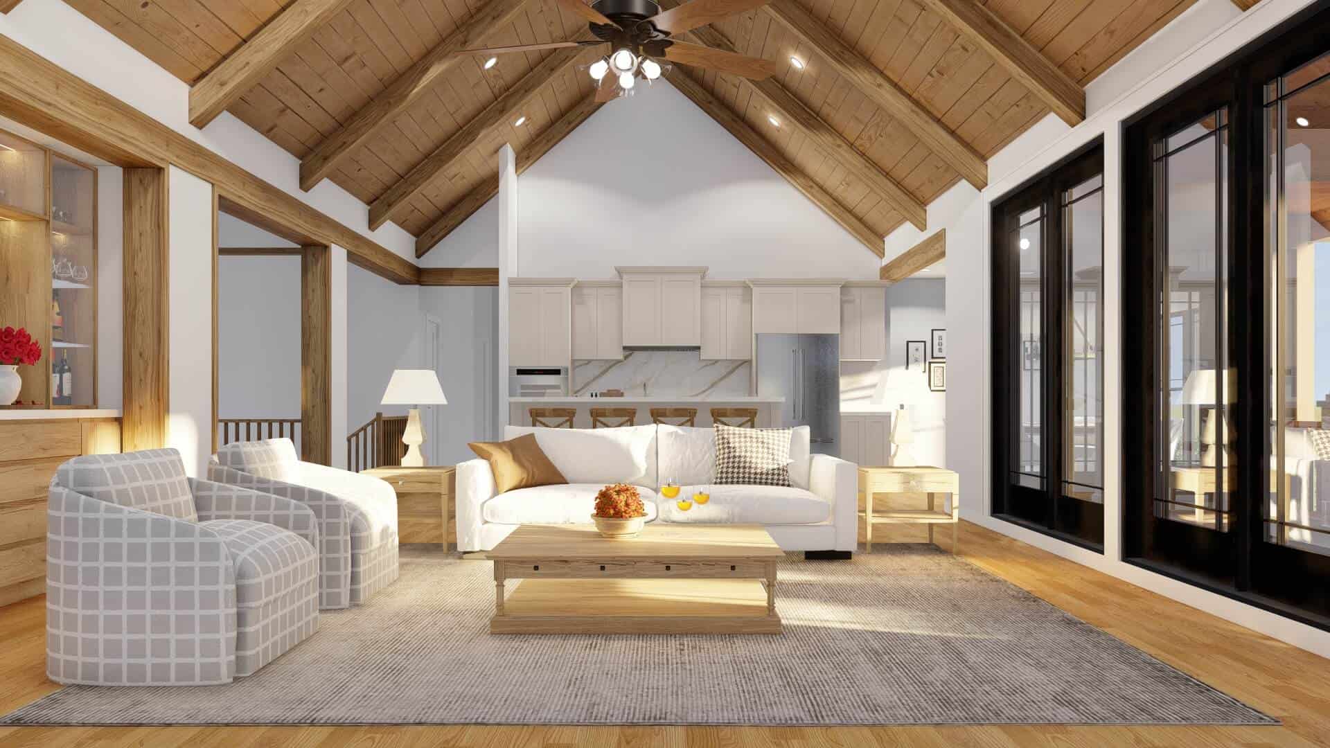 Great Room of this 5-Bedroom,4347 Sq Ft Plan -153-2066