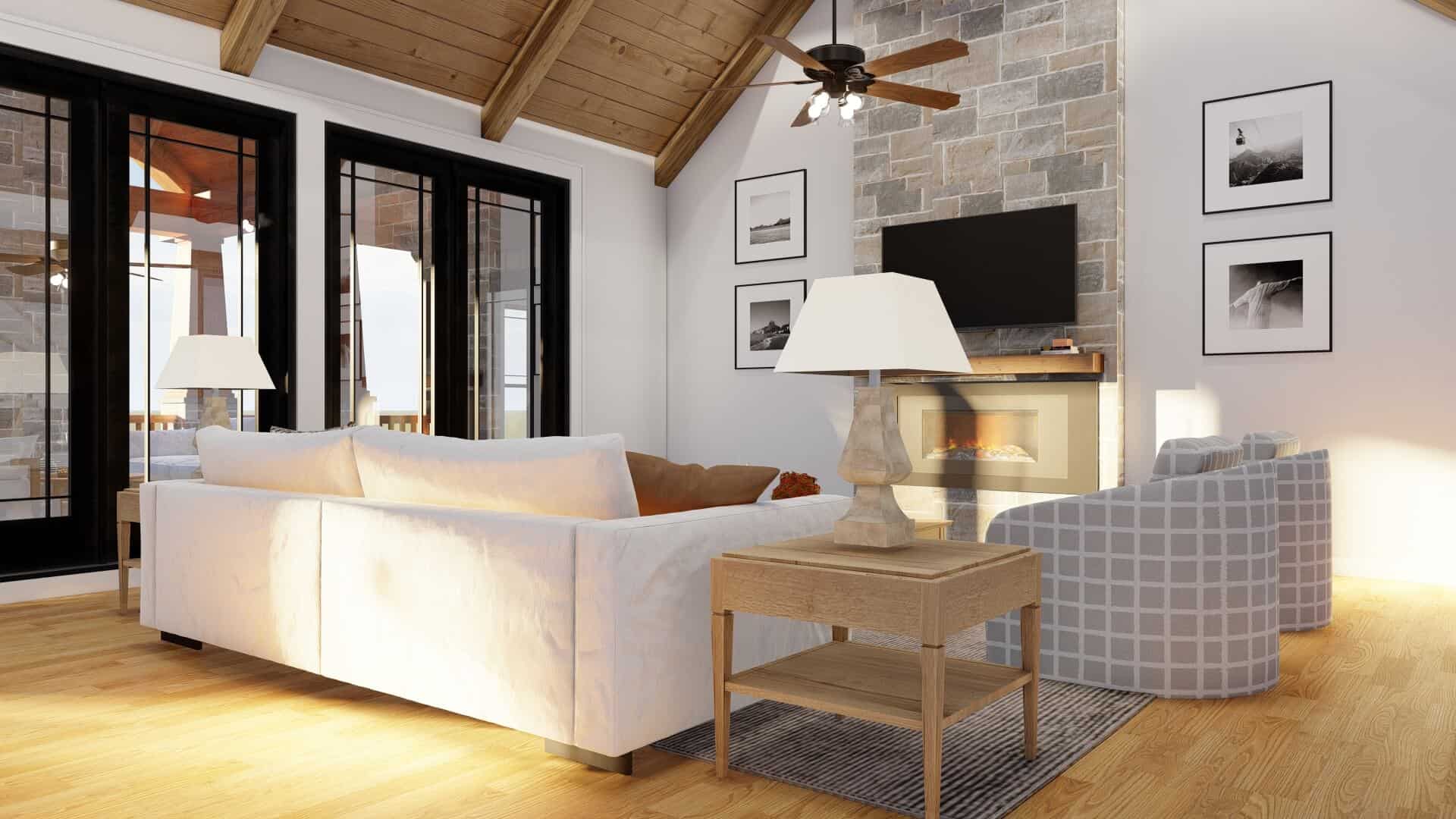 Great Room of this 5-Bedroom,4347 Sq Ft Plan -153-2066