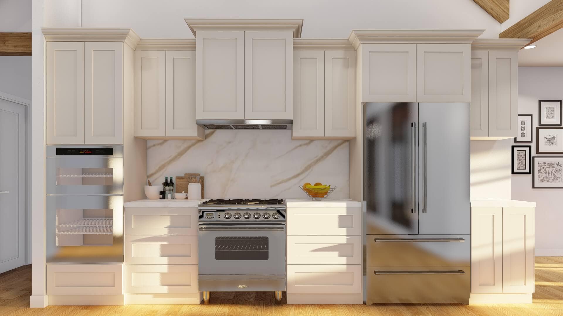 Kitchen of this 5-Bedroom,4347 Sq Ft Plan -153-2066