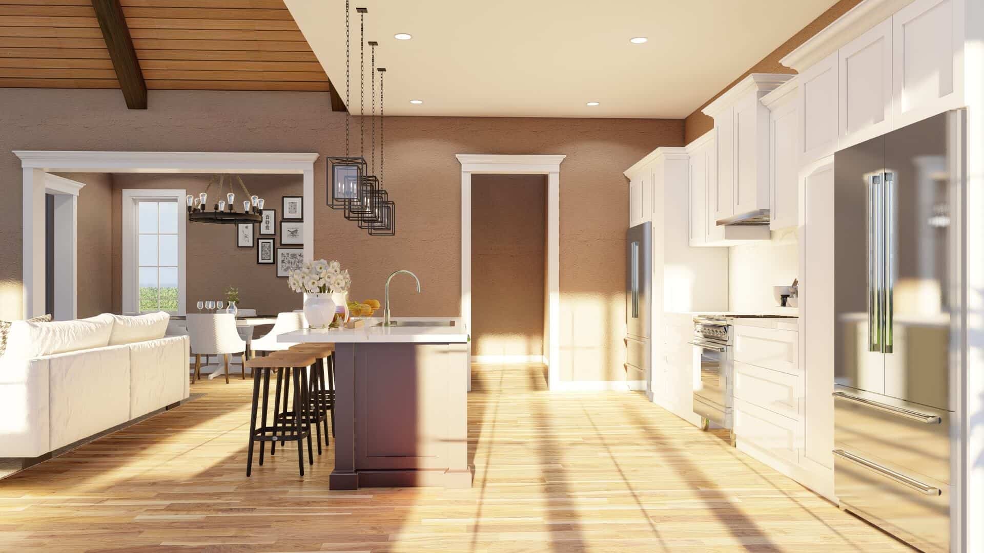 Kitchen of this 4-Bedroom,3251 Sq Ft Plan -153-2075