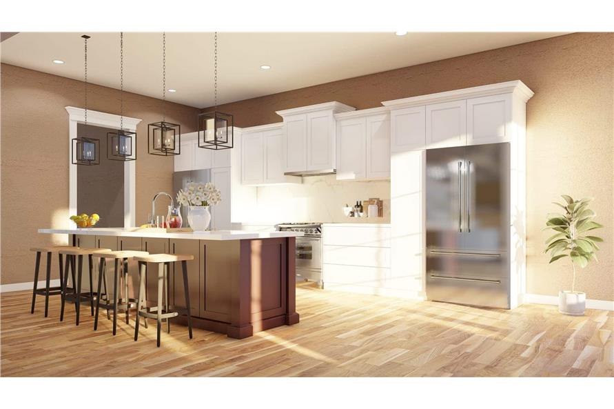 Kitchen of this 4-Bedroom,3251 Sq Ft Plan -153-2075