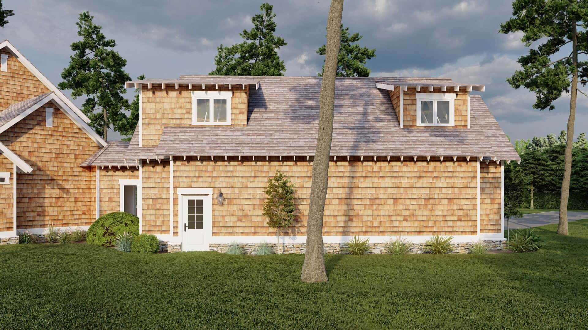 Left Side View of this 3-Bedroom,3417 Sq Ft Plan -153-2080