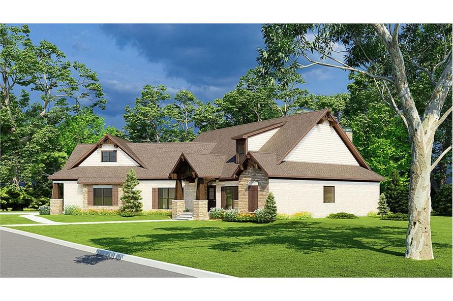 Right View of this 3-Bedroom,2199 Sq Ft Plan -153-2083