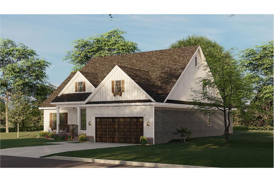 Right View of this 3-Bedroom,1723 Sq Ft Plan -153-2100