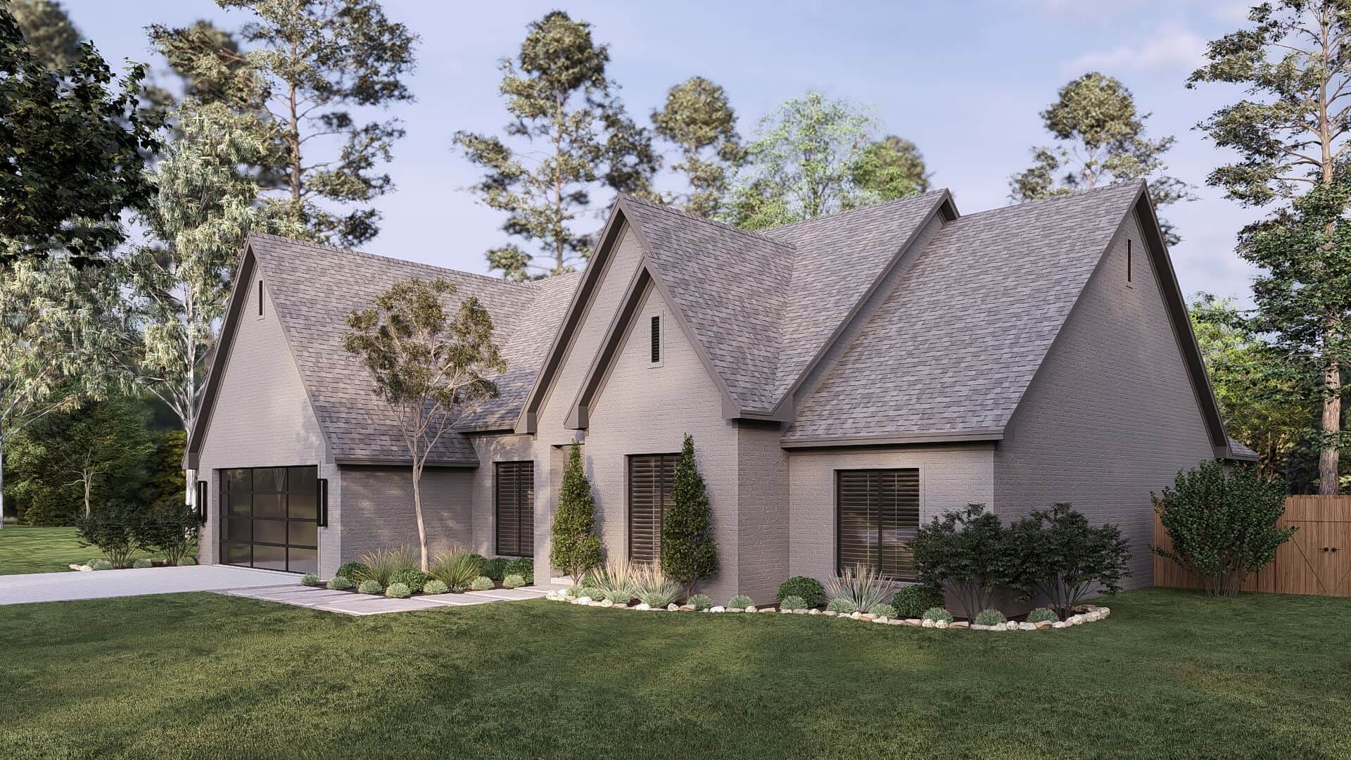 Right Side View of this 4-Bedroom,2509 Sq Ft Plan -153-2101