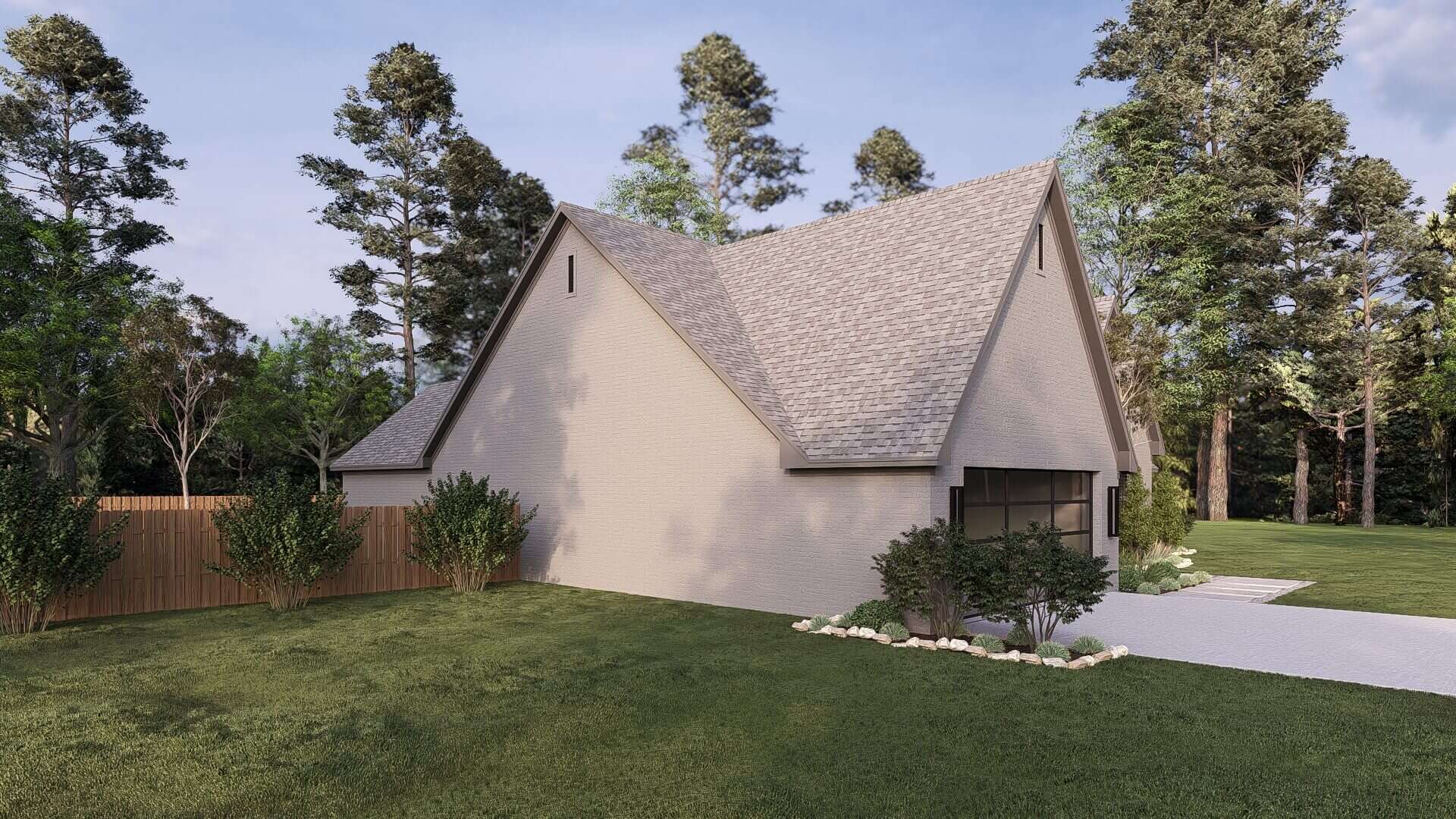 Left Side View of this 4-Bedroom,2509 Sq Ft Plan -153-2101