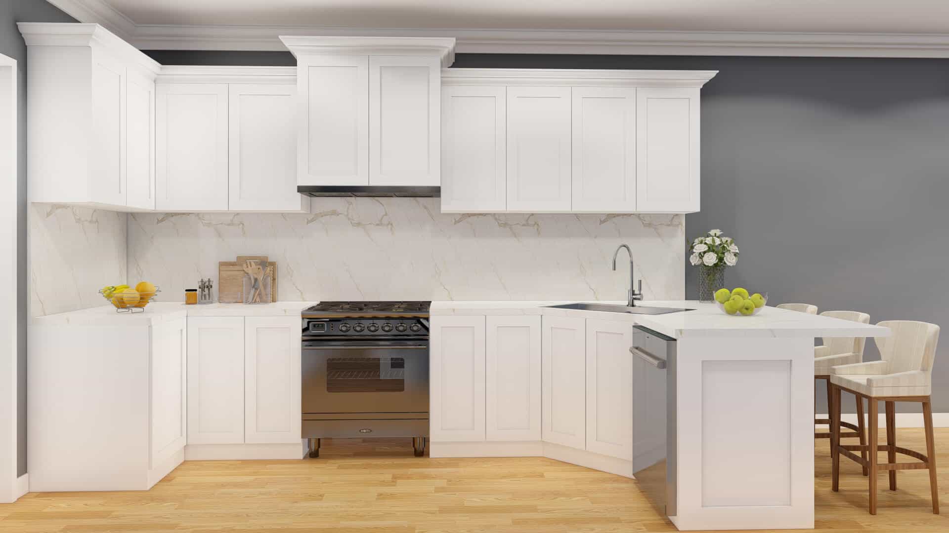 Kitchen of this 3-Bedroom,1714 Sq Ft Plan -153-2136